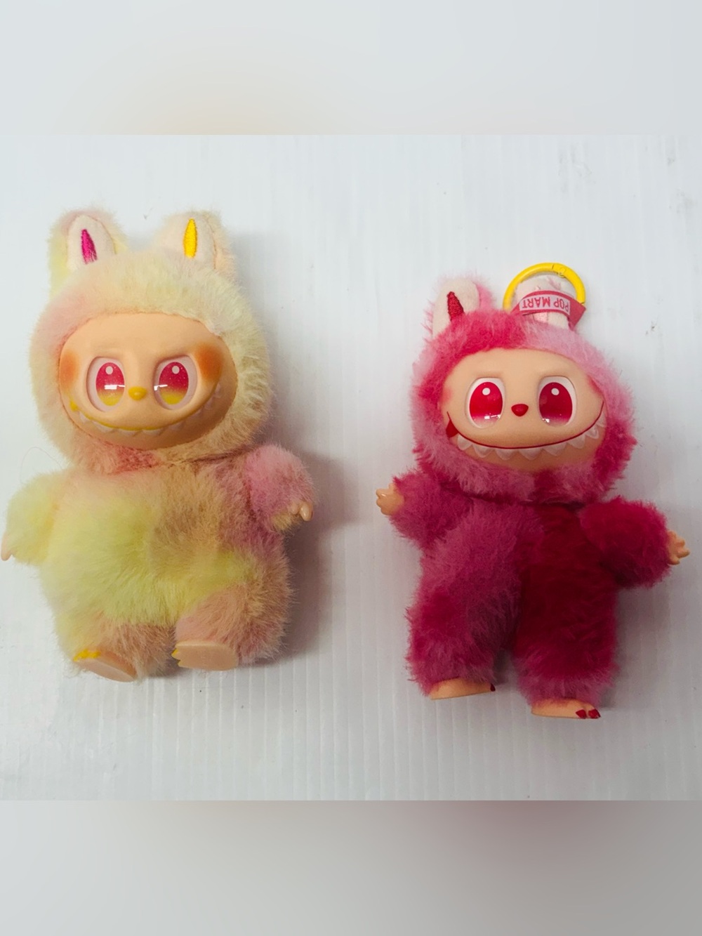 POP MART LABUBU "LOYALTY" (Pink/Yellow) — The Monsters, Big Into Energy Series —